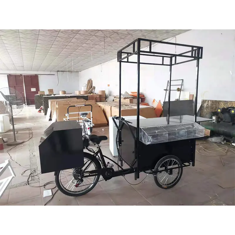 Rower elektryczny z przekąskami Cargo Street
