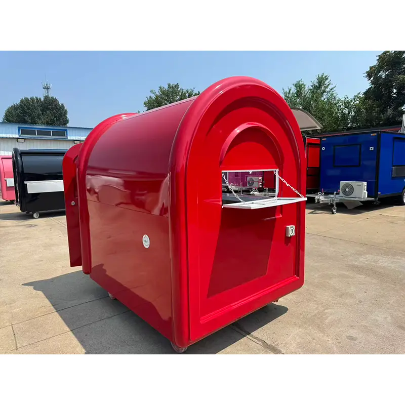 Ekspresowy kiosk z fast foodami