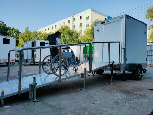 Wheelchair Accessible Ada Restroom Trailer