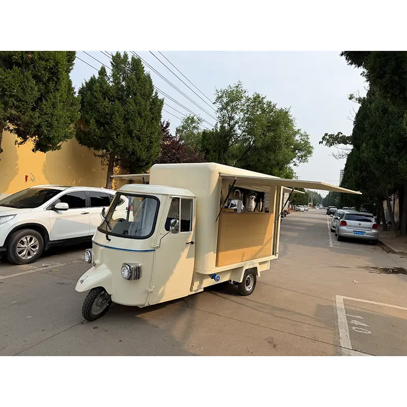 Ciężarówka do mobilnego baru kawowego Piaggio Ape